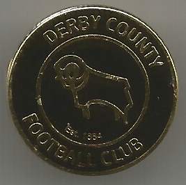 Derby County FC schwarz Nadel